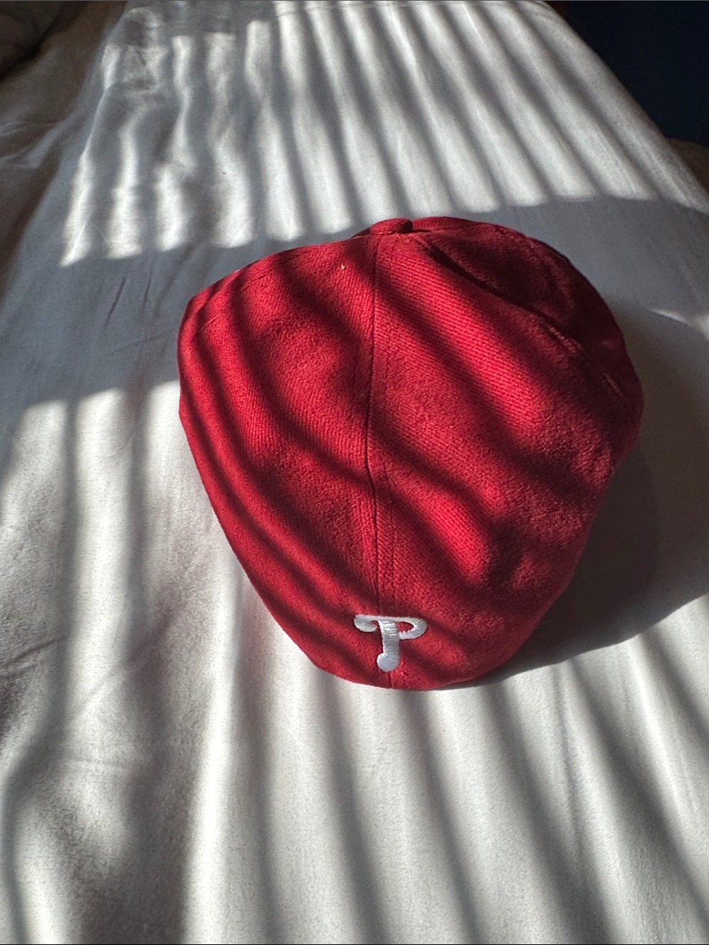 Phillies MLB Red Newsboy Cap